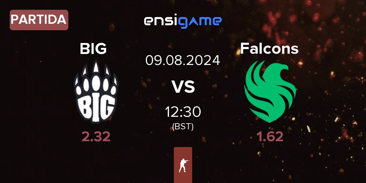 Partida BIG vs Team Falcons Falcons | 09.08