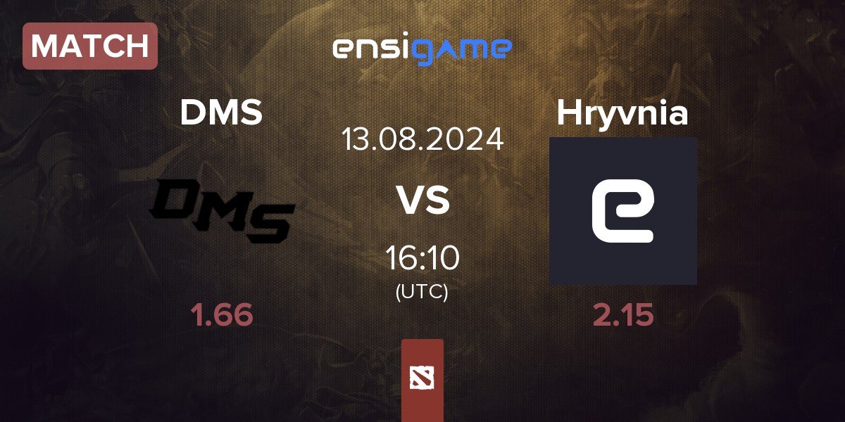 Match DMS vs Team Hryvnia Hryvnia | 13.08