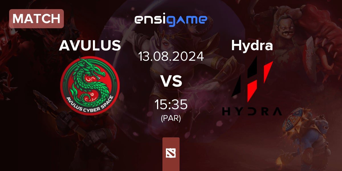 Match AVULUS vs HYDRA | 13.08