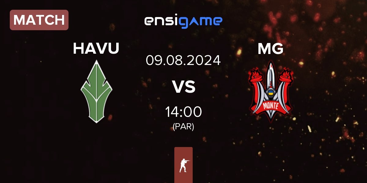 Match HAVU Gaming HAVU vs Monte Gen MG | 09.08