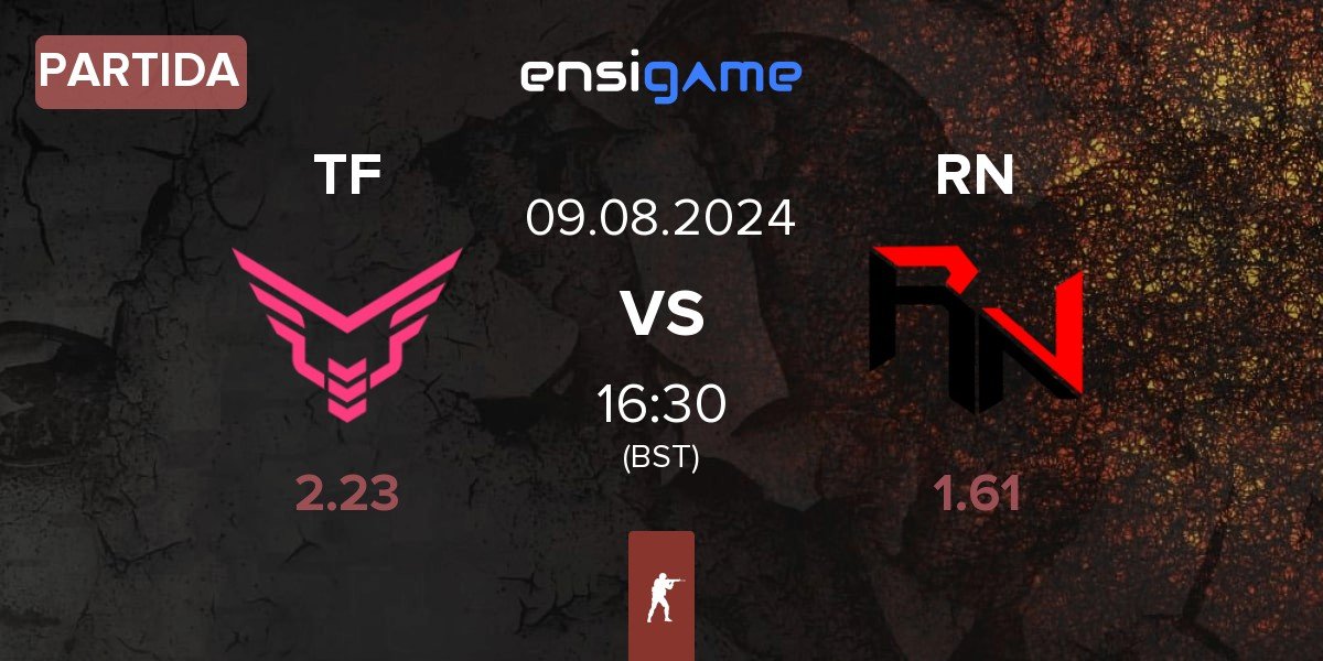 Partida Take Flyte TF vs Revenge Nation RN | 09.08