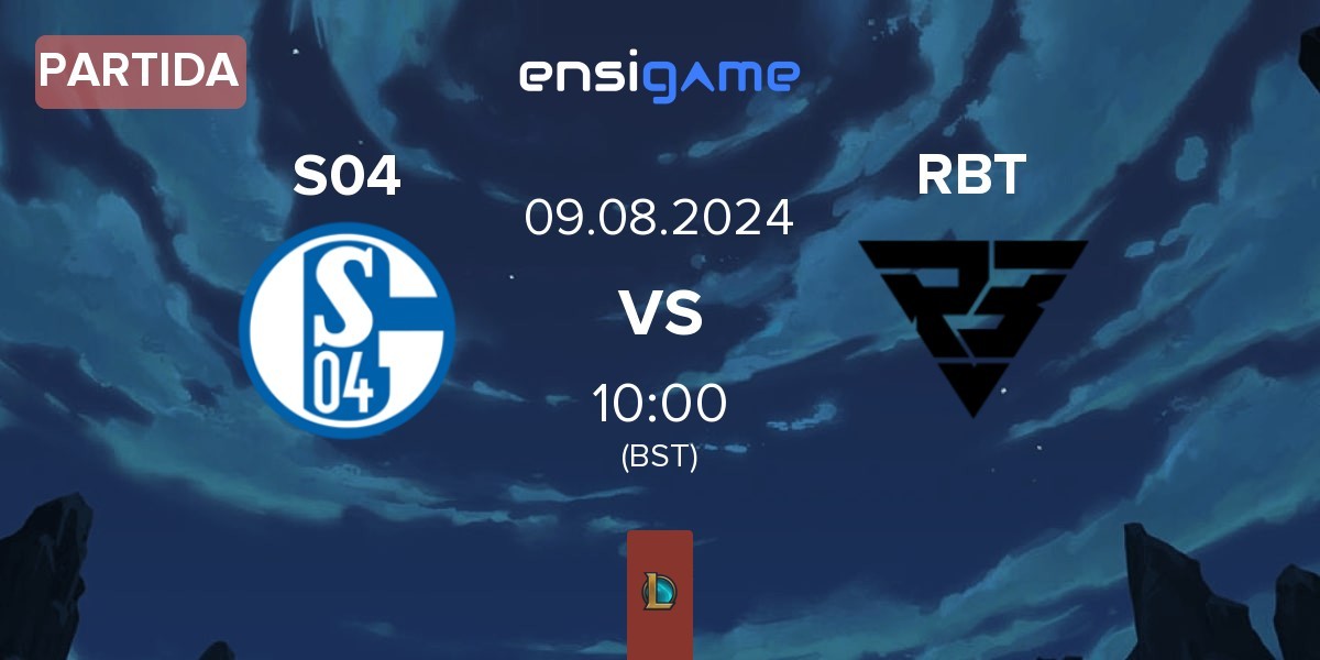 Partida FC Schalke 04 Esports S04 vs Ramboot Club RBT | 09.08