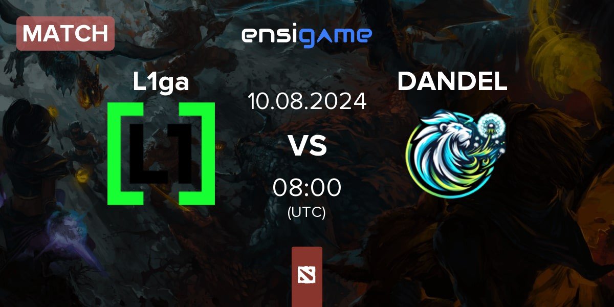 Match L1ga Team L1ga vs Dandelions DANDEL | 10.08