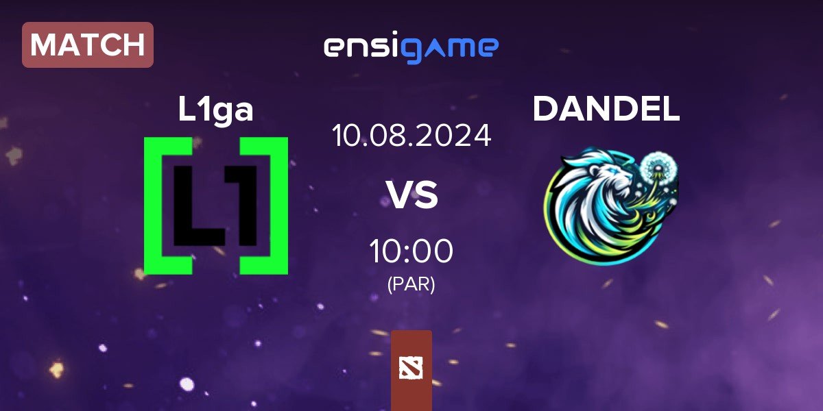 Match L1ga Team L1ga vs Dandelions DANDEL | 10.08