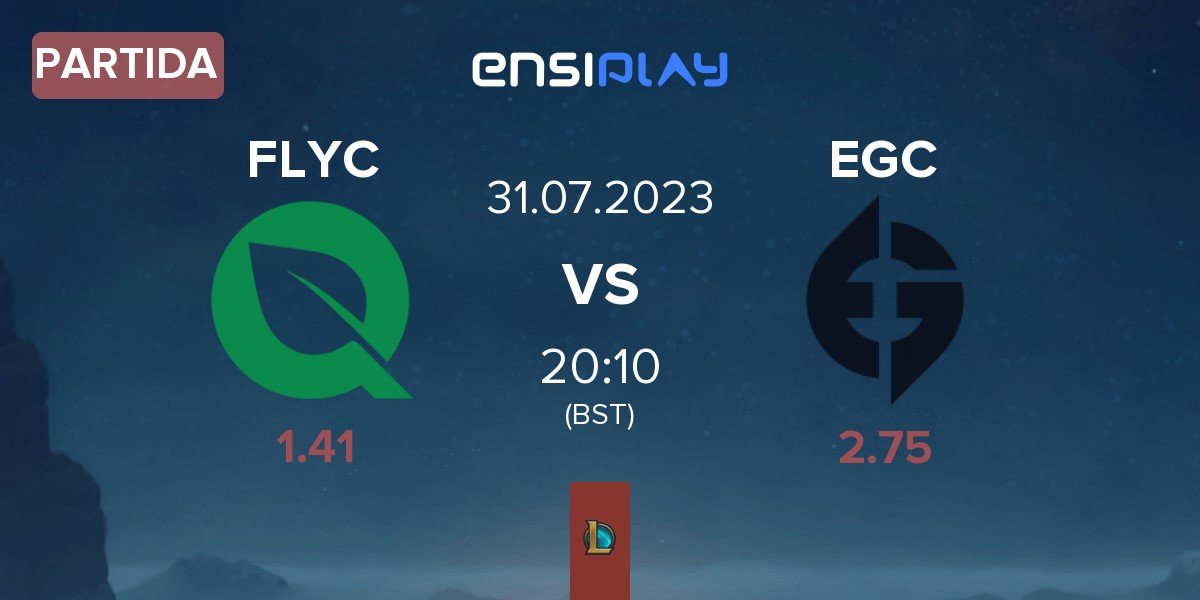 Partida FlyQuest NZXT FLY.NZXT vs Evil Geniuses Challengers EGC | 31.07