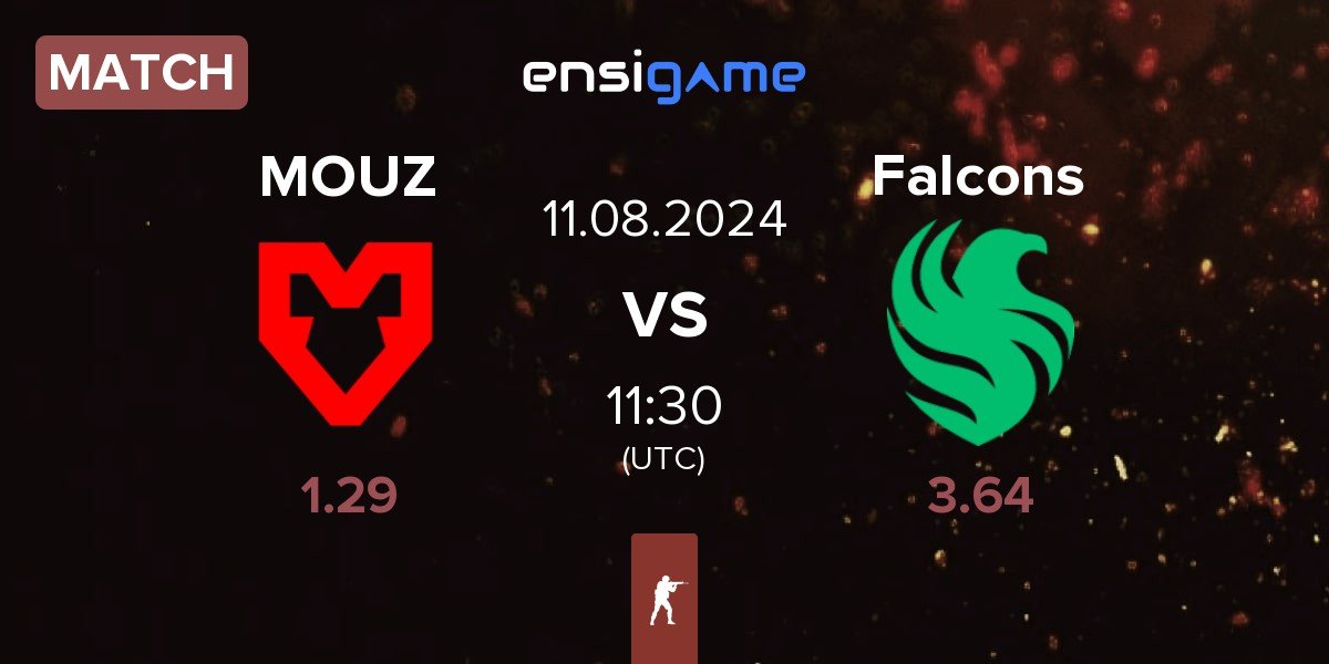 Match MOUZ vs Team Falcons Falcons | 11.08