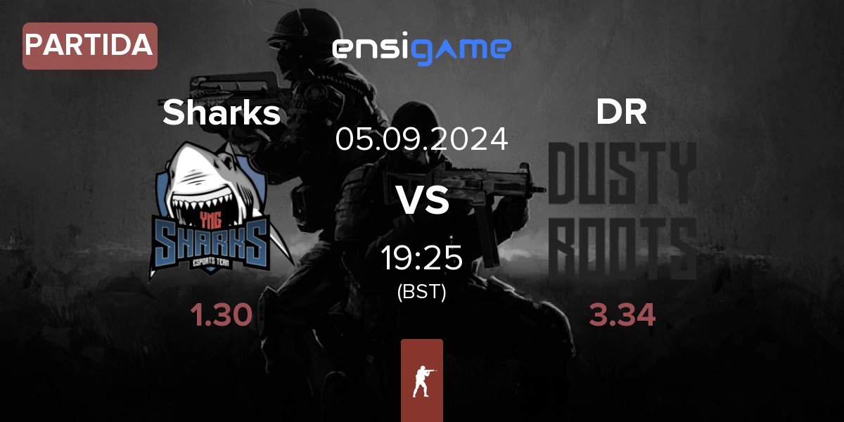 Partida Sharks Esports Sharks vs Dusty Roots DR | 05.09