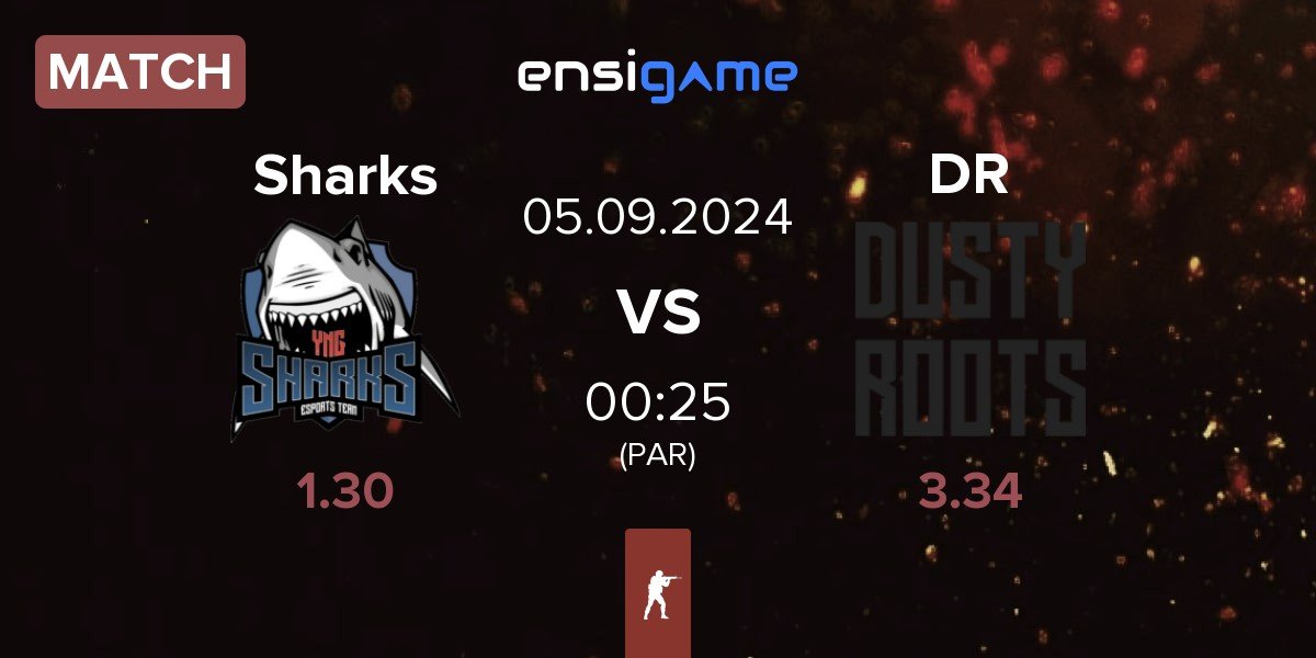 Match Sharks Esports Sharks vs Dusty Roots DR | 05.09