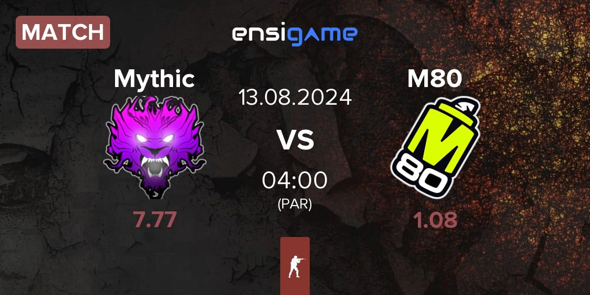 Match Mythic vs M80 | 13.08