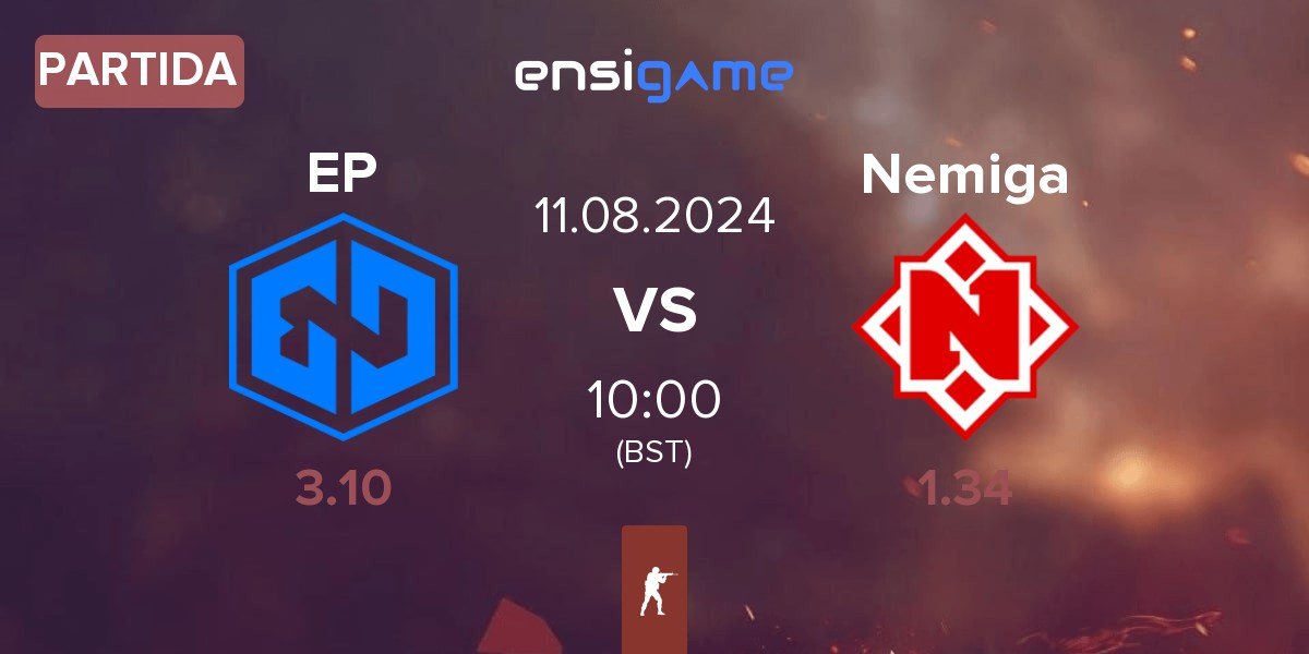 Partida Endpoint EP vs Nemiga Gaming Nemiga | 11.08