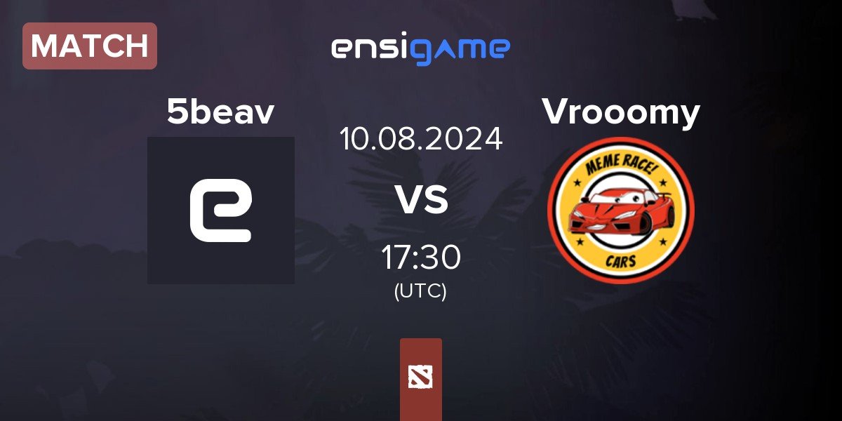 Match Five Beavers 5beav vs Vrooomy.io Vrooomy | 10.08