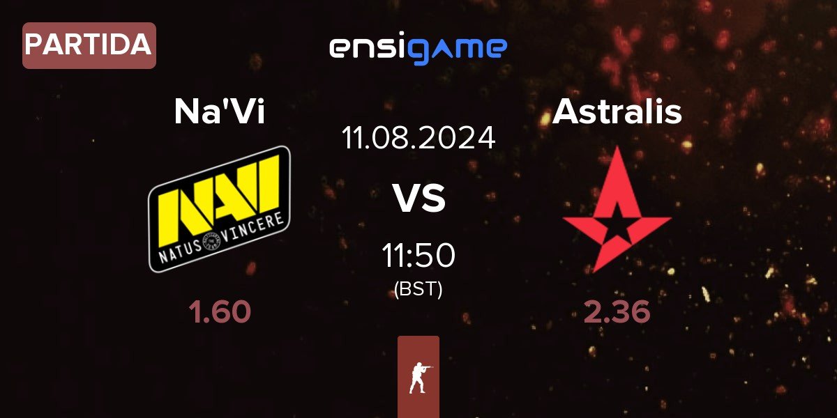 Partida Natus Vincere Na'Vi vs Astralis | 11.08