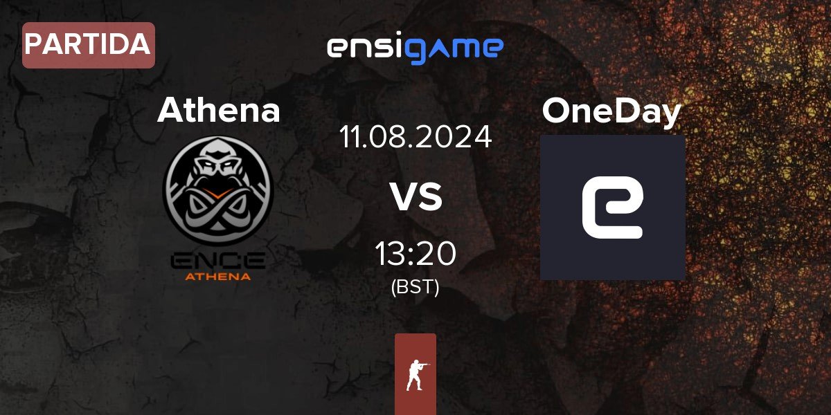 Partida ENCE Athena Athena vs OneDay fe OneDay | 11.08