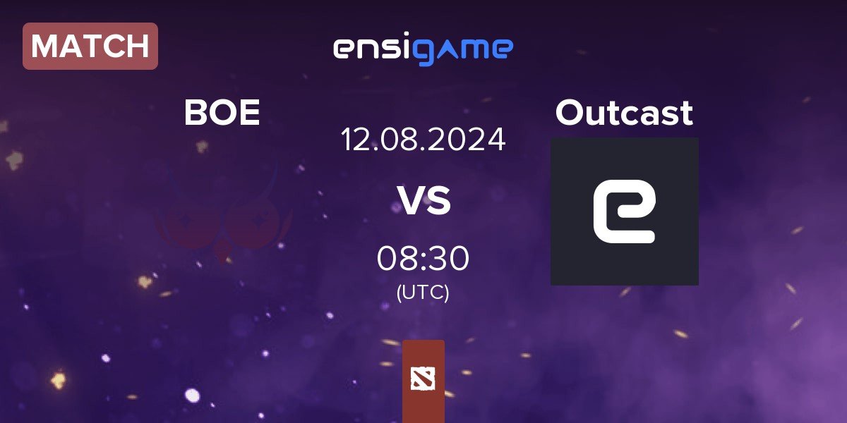 Match Blind Owl Esports BOE vs Outcast | 12.08