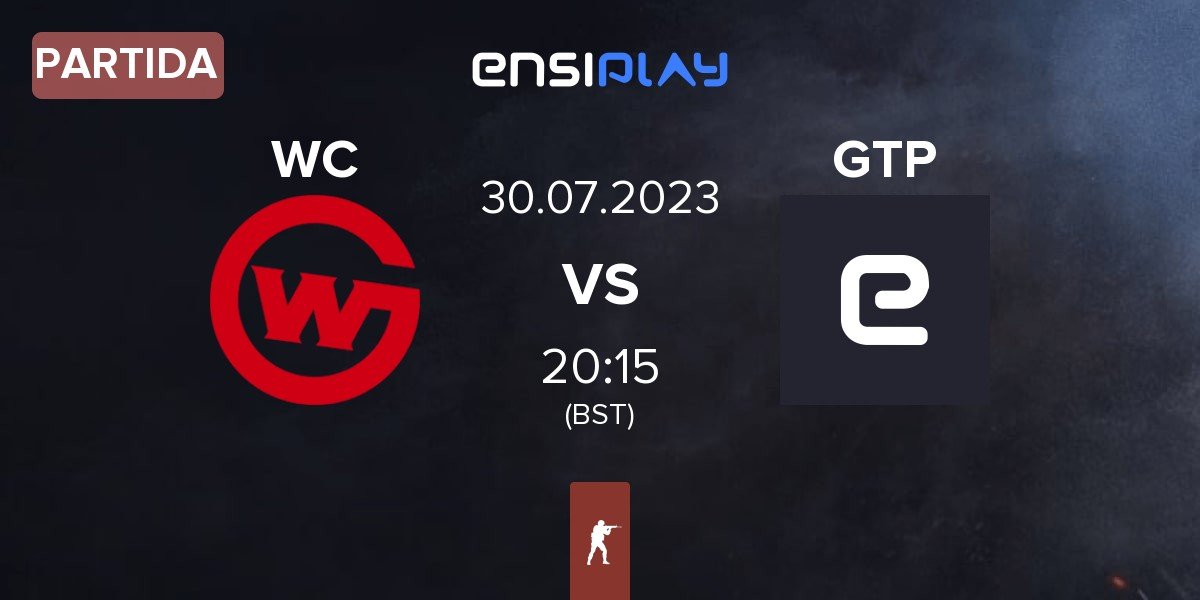 Partida Wildcard Gaming WC vs Green Tea Party GTP | 30.07