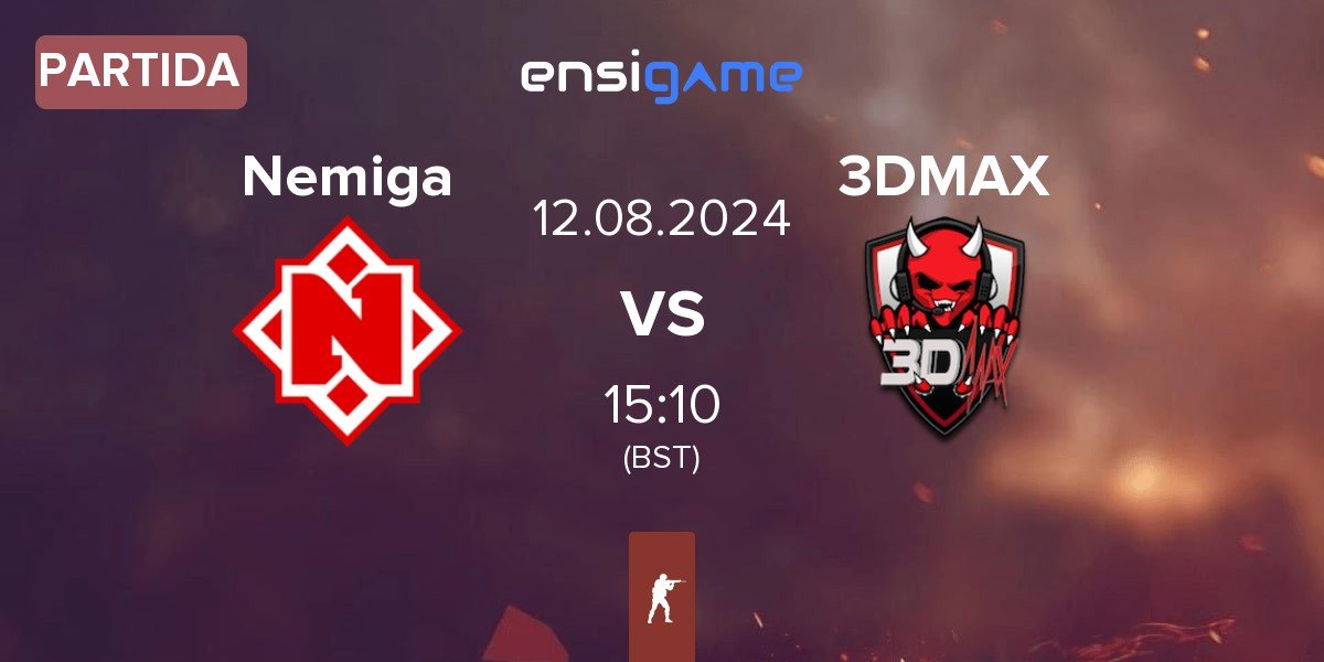 Partida Nemiga Gaming Nemiga vs 3DMAX | 12.08