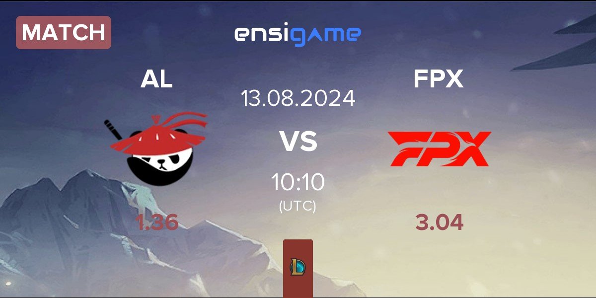 Match Anyone's Legend AL vs FunPlus Phoenix FPX | 13.08