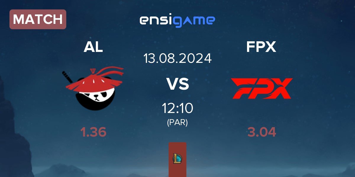 Match Anyone's Legend AL vs FunPlus Phoenix FPX | 13.08