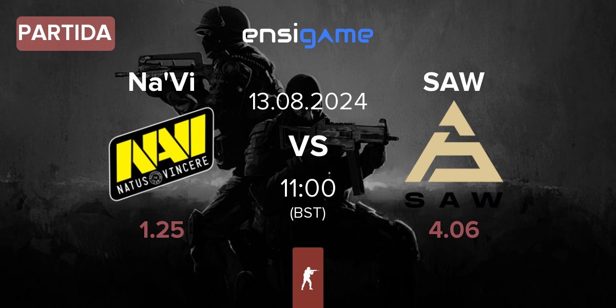 Partida Natus Vincere Na'Vi vs SAW | 13.08