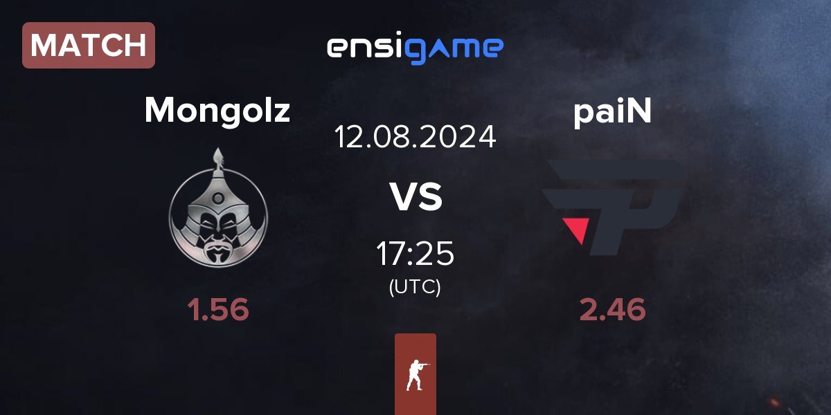 Match The Mongolz Mongolz vs paiN Gaming paiN | 12.08