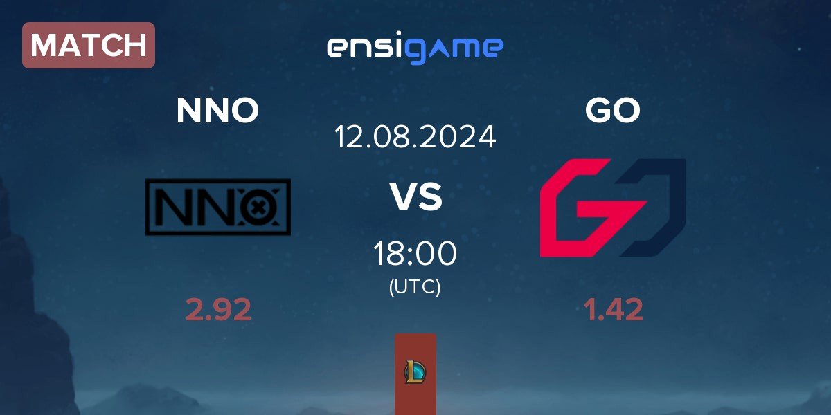 Match NNO Prime NNO vs Team GO GO | 12.08