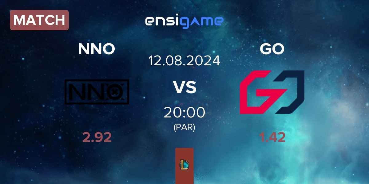 Match NNO Prime NNO vs Team GO GO | 12.08