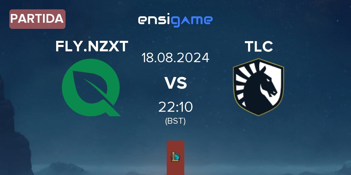 Partida FlyQuest NZXT FLY.NZXT vs Team Liquid Challengers TLC | 18.08