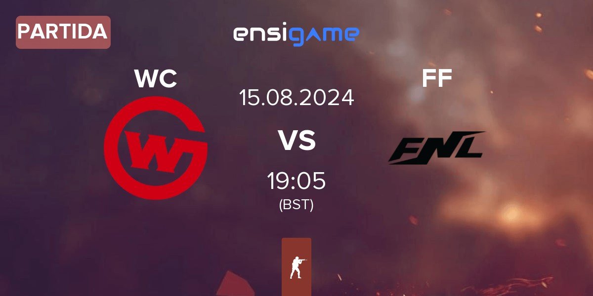 Partida Wildcard Gaming WC vs Final Form FF | 15.08