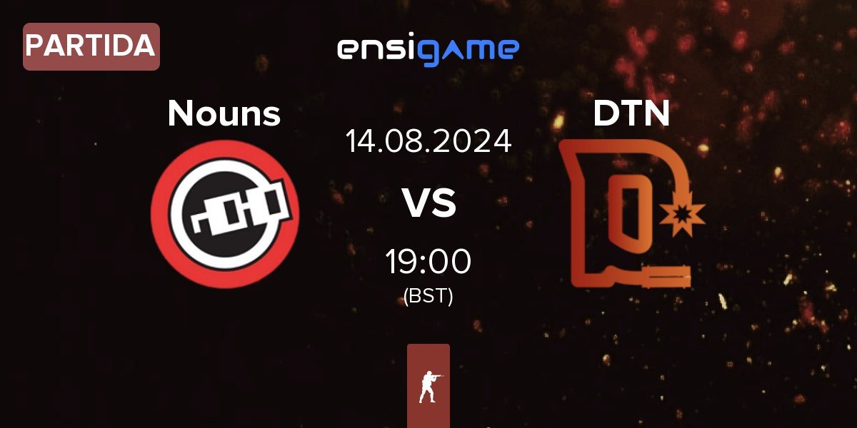 Partida Nouns Esports Nouns vs Detonate DTN | 14.08