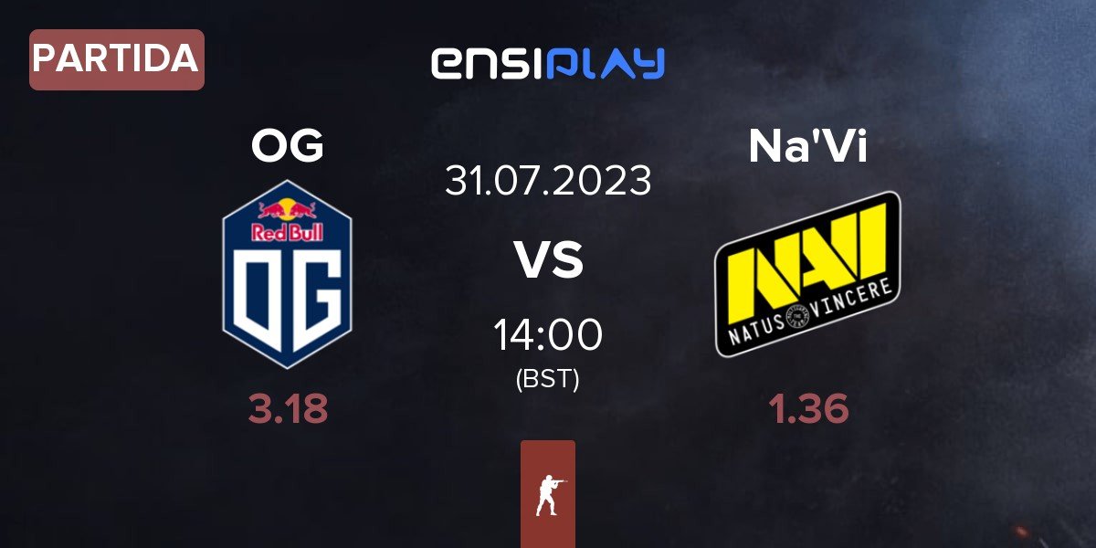 Partida OG Gaming OG vs Natus Vincere Na'Vi | 31.07