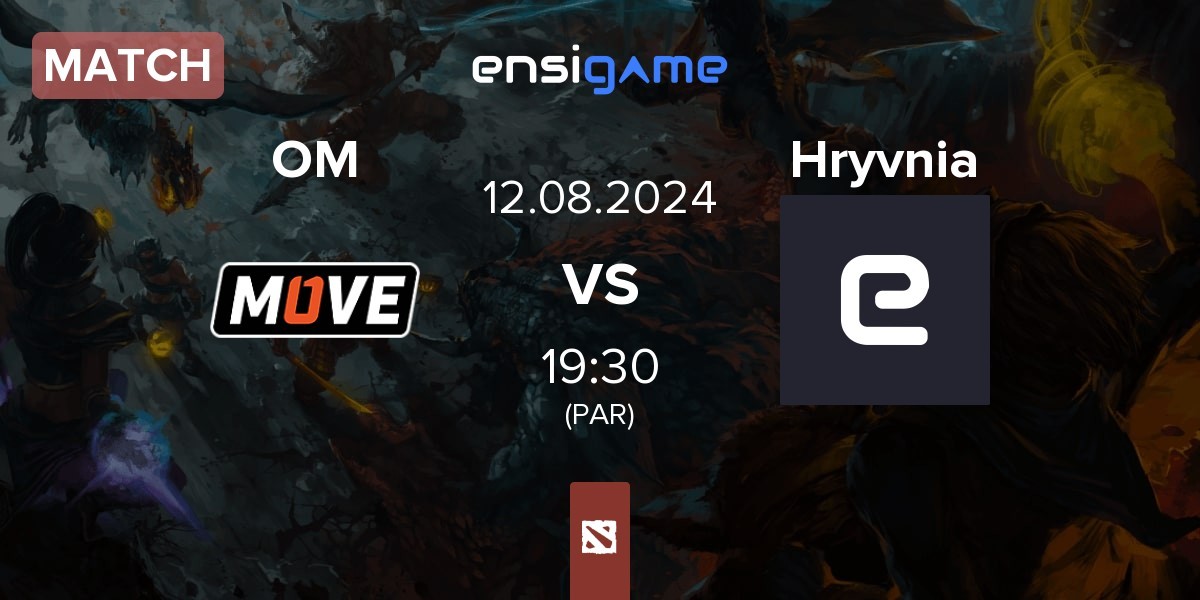 Match One Move OM vs Team Hryvnia Hryvnia | 12.08