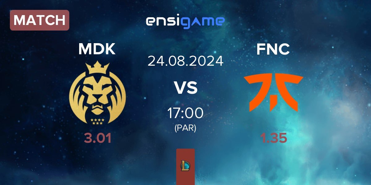 Match MAD Lions KOI MDK vs Fnatic FNC | 24.08