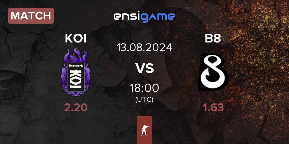 Match KOI vs B8 | 13.08