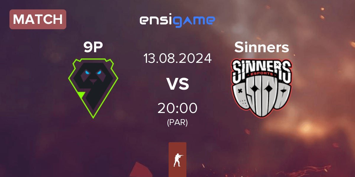 Match 9 Pandas 9P vs Sinners Esports Sinners | 13.08