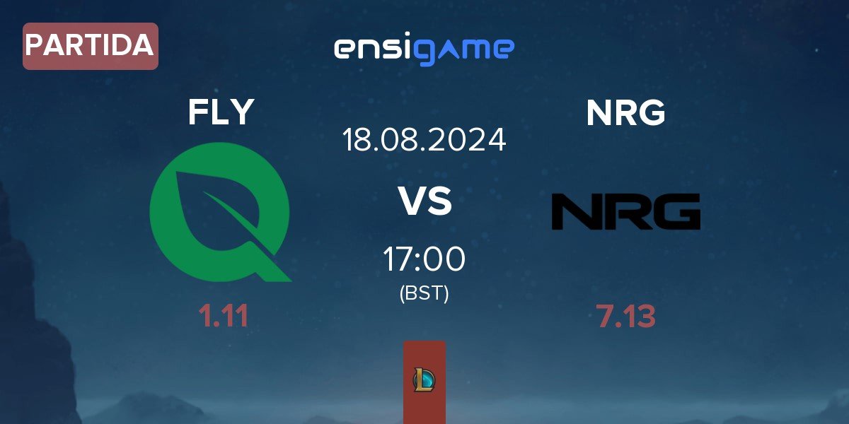 Partida FlyQuest FLY vs NRG Esports NRG | 18.08