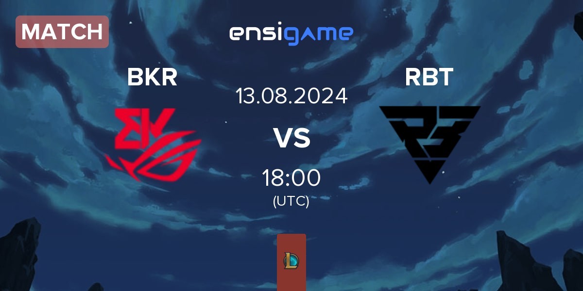 Match BK ROG Esports BKR vs Ramboot Club RBT | 13.08