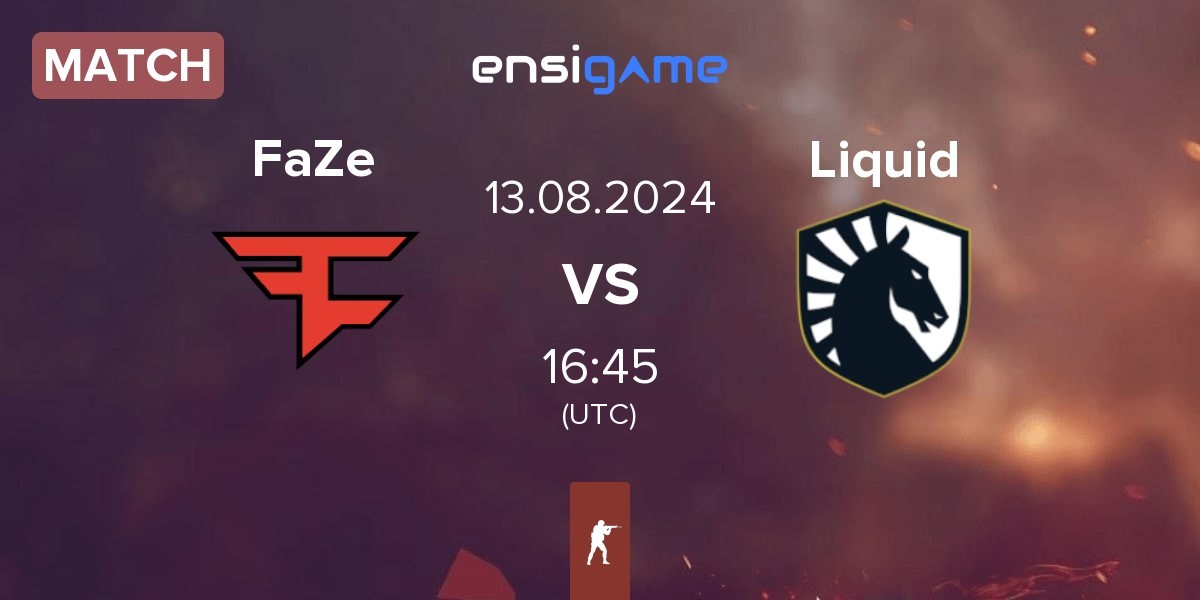 Match FaZe Clan FaZe vs Team Liquid Liquid | 13.08