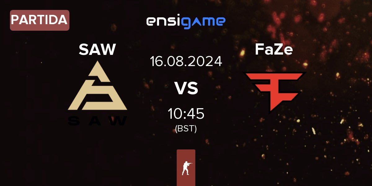 Partida SAW vs FaZe Clan FaZe | 16.08