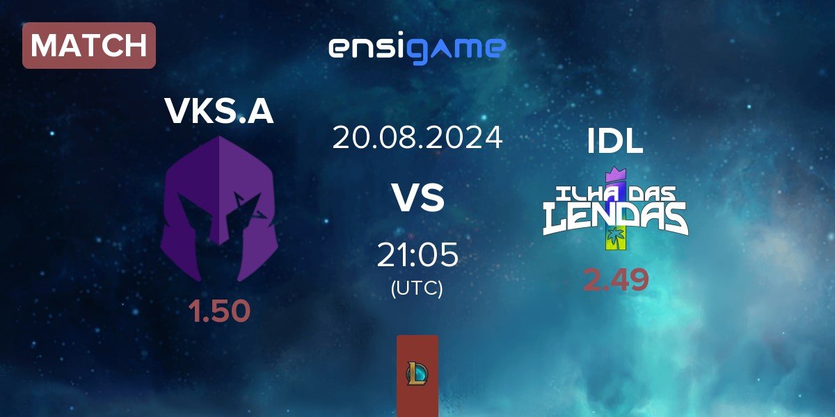 Match Keyd Academy VKS.A vs ⁠Ilha das Lendas IDL | 20.08