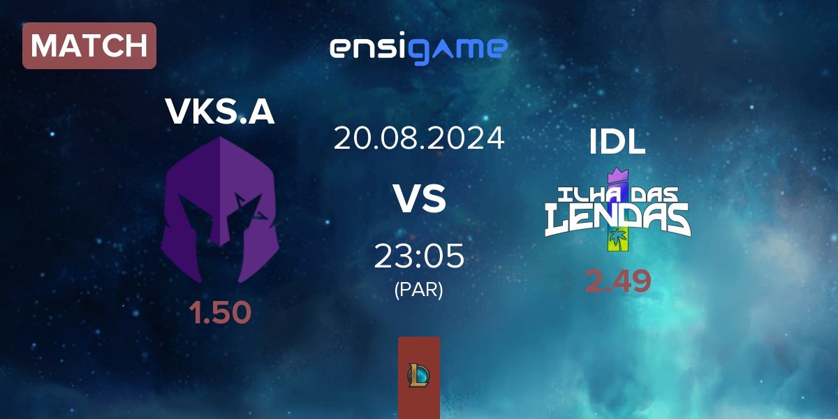 Match Keyd Academy VKS.A vs ⁠Ilha das Lendas IDL | 20.08