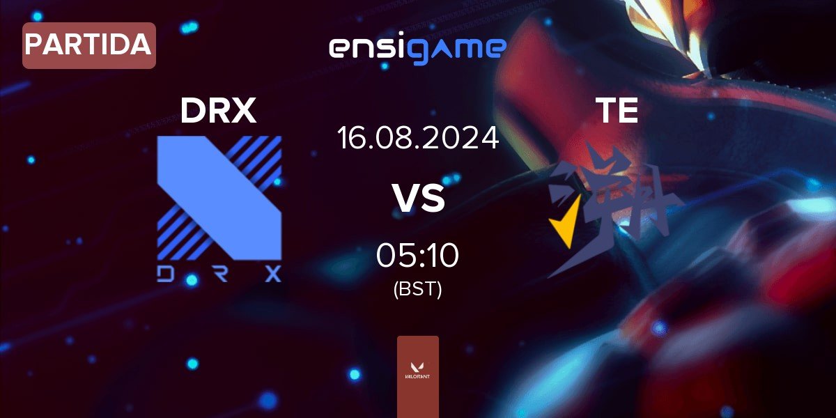 Partida DRX vs Trace Esports TE | 16.08