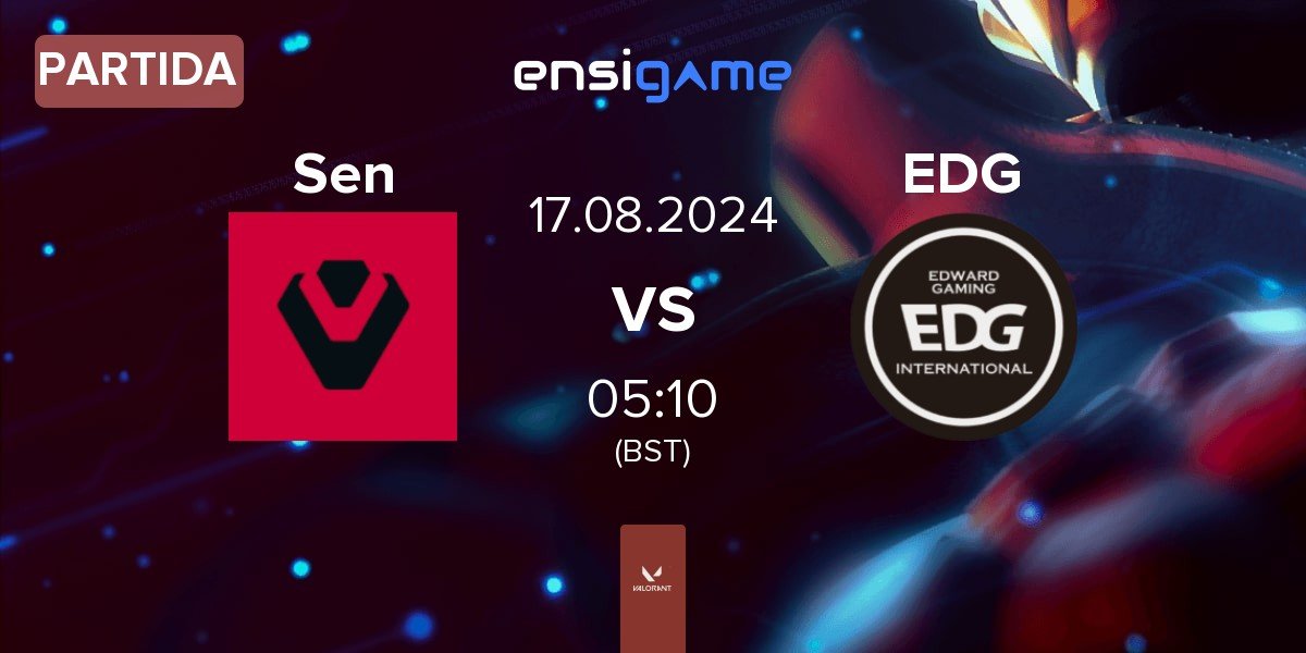 Partida Sentinels Sen vs Edward Gaming EDG | 17.08