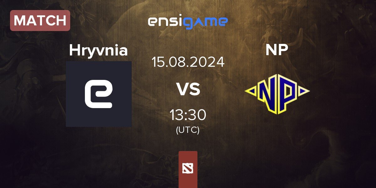 Match Team Hryvnia Hryvnia vs Night Pulse NP | 15.08