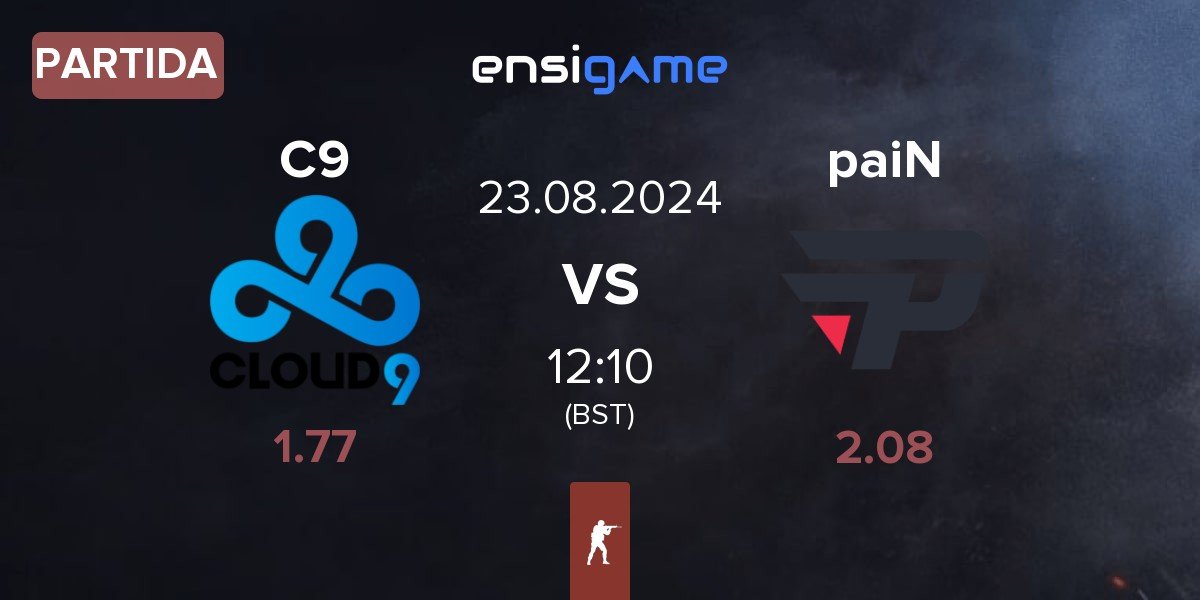 Partida Cloud9 C9 vs paiN Gaming paiN | 23.08