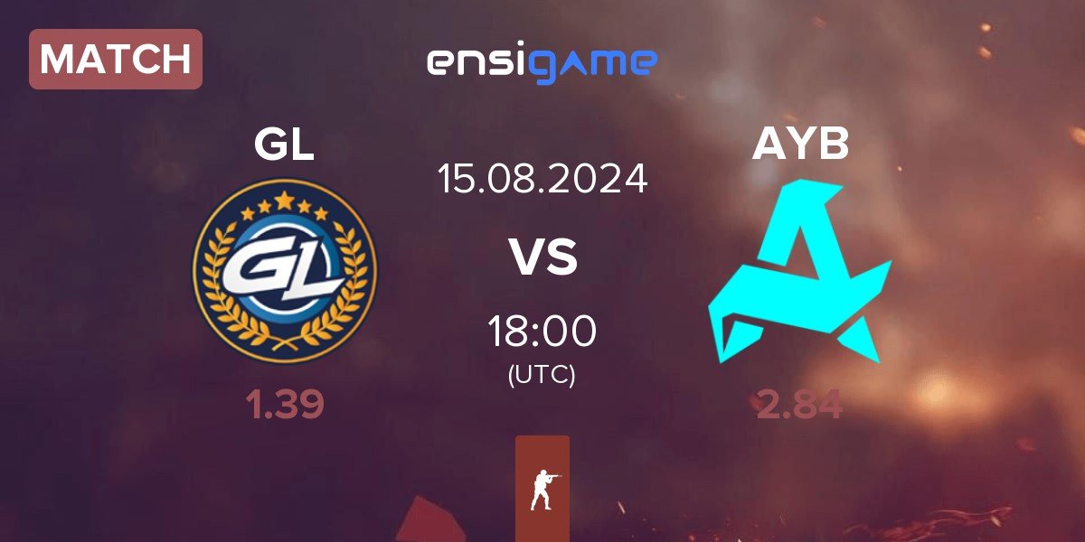 Match GamerLegion GL vs Aurora Young Blud AYB | 15.08