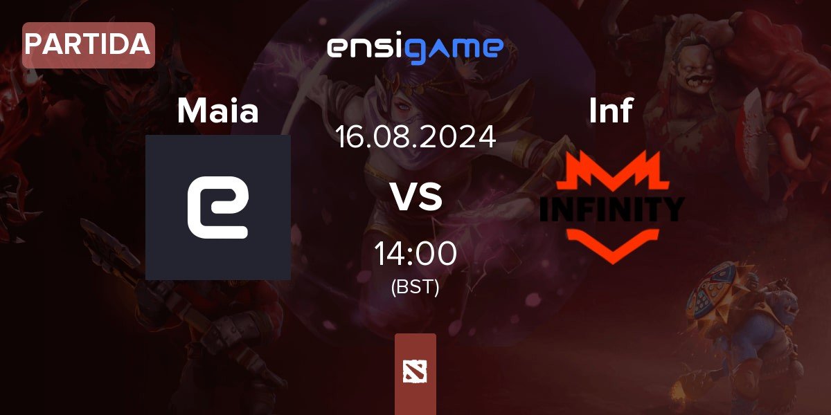 Partida Team Maia Maia vs Infinity Inf | 16.08