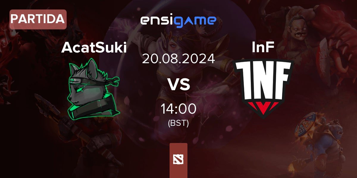 Partida AcatSuki vs Infamous Gaming InF | 20.08