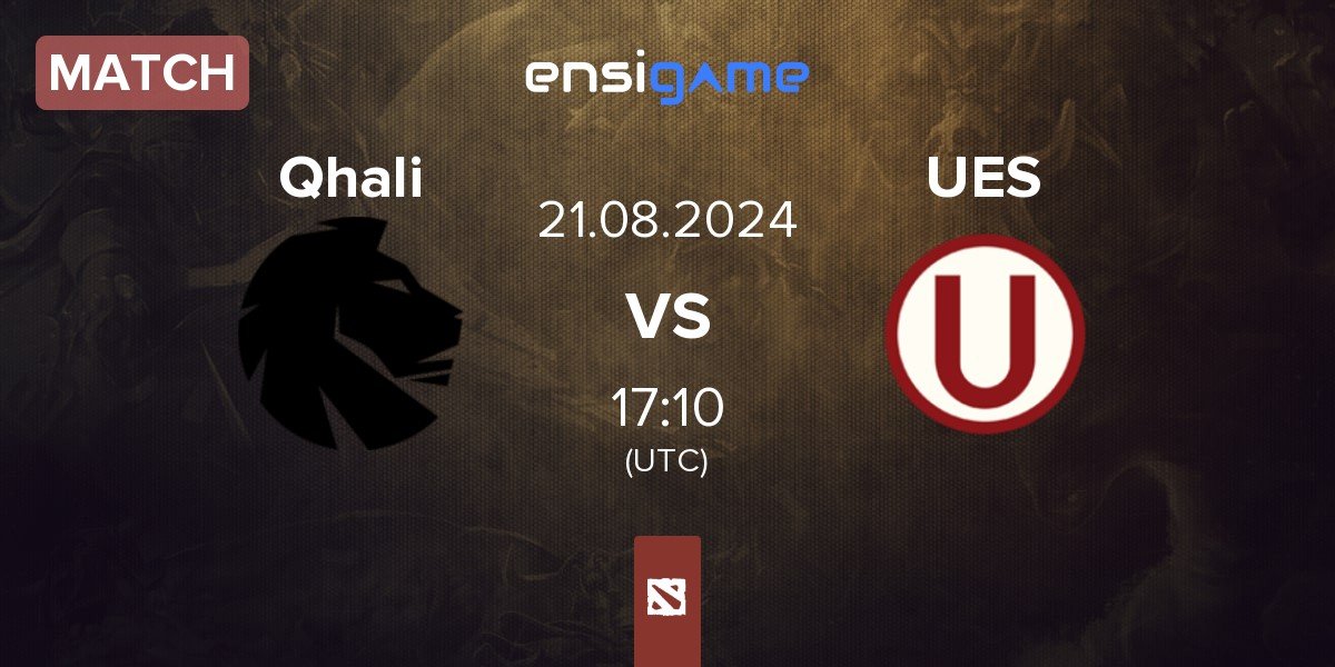 Match Qhali vs Universitario Esports UES | 21.08