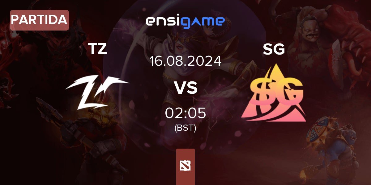 Partida Team Zero TZ vs Spiky Gaming SG | 16.08