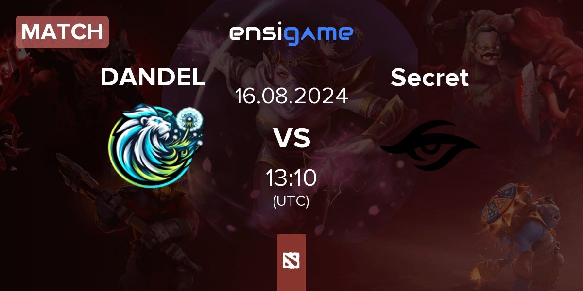 Match Dandelions DANDEL vs Team Secret Secret | 16.08